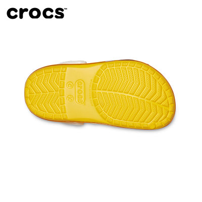 Crocs卡骆驰男女童凉鞋2020布朗熊可妮免运动沙滩鞋洞洞鞋206028(C7 23.5码15.5cm 黄色)