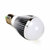 汉斯威诺 LED球泡灯节能灯泡贴片灯珠高亮E27螺口光HS401001(3W白光)第2张高清大图