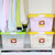 爱丽思IRIS日本 彩色环保塑料整理收纳箱 收纳盒(黄色 42L)第2张高清大图