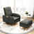 一米色彩 沙发懒人沙发创意多功能单人沙发北欧简约可调节客厅小户型布艺沙发(明黄色 标准款-单人位（无USB充电）)第5张高清大图