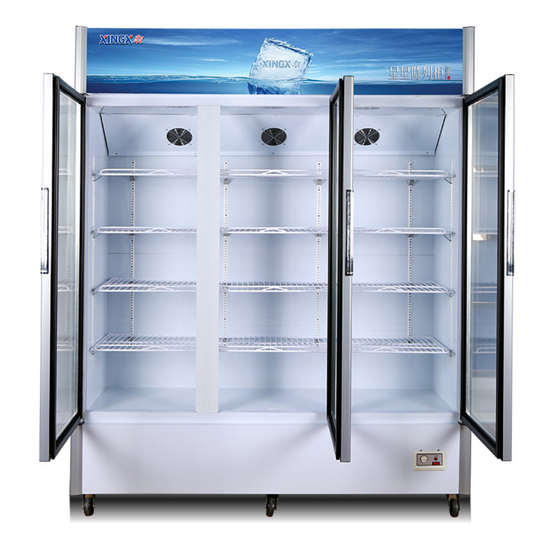 星星(xingx) lsc-1000k 立式冷柜 商用展示柜 双层保温玻璃 白