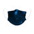 星空口罩新款时尚彩色渐变印花高颜值使用三层防护口罩含熔喷布不耳痛独立包装(星之海 20个)第4张高清大图