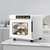 新艾瑞斯A600面包发酵箱家用醒发箱小型烘焙保温箱酸奶米酒发酵机馒头包子醒面机发面机 35L(白色)第4张高清大图