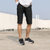 NIKE耐克七分裤男士 夏季新款运动裤跑步训练裤户外时尚休闲短裤舒适篮球裤透气裤子CU4956-010(黑色 XXL)第3张高清大图