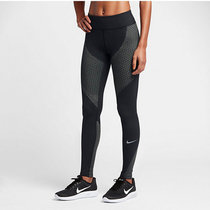 Nike 耐克 女装 跑步 弹力长裤 831129-010(831129-010 1XL)
