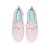 Skechers斯凯奇2020夏季一脚蹬懒人鞋女士蝴蝶结板鞋帆布鞋74141(粉红色 40)第2张高清大图