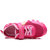 Disney/迪士尼3-6岁男女休闲鞋儿童运动鞋夏新款学生鞋小童单网鞋闪灯鞋DS2268(31码 桃红)第2张高清大图