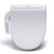 松下(Panasonic)智能马桶盖DL-1310储热式 脉动冲洗 便圈加温 喷嘴除菌第2张高清大图