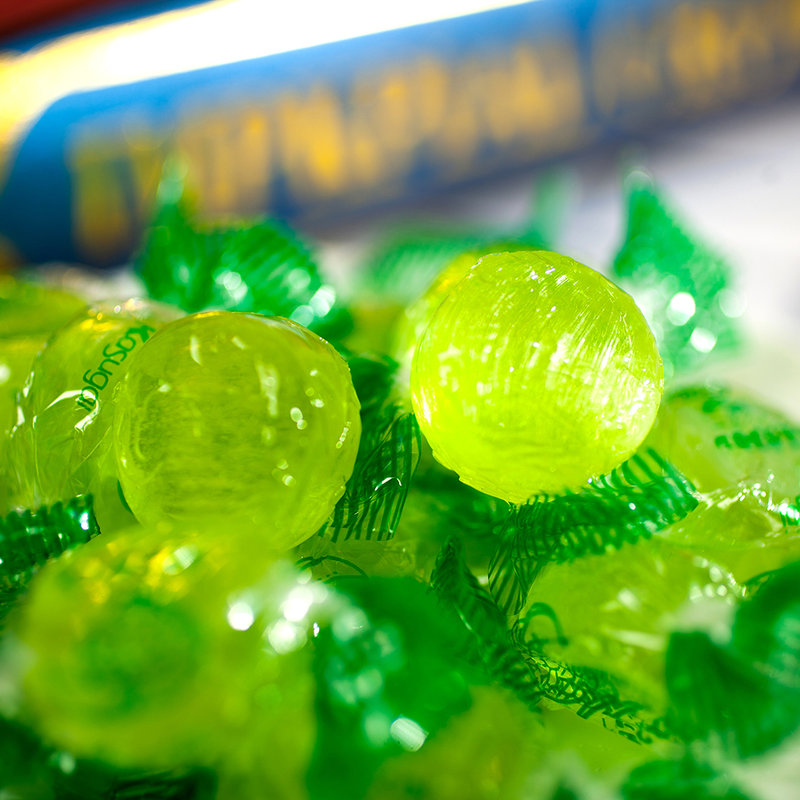 国美自营日本进口春日井kasugaii哈密瓜味硬糖131g休闲零食品糖果