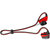漫步者(EDIFIER) W430BT 运动蓝牙耳机 防汗防水 智能一拖二 CVC降噪 红色第2张高清大图