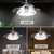 雷士照明智能隐形扇吊灯客厅餐厅卧室家用简约现代电扇灯具风扇灯(智控-32瓦调色-36寸-6档风速)第3张高清大图