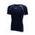 rea 男装 吸湿速干篮球跑步健身运动短袖针织衫训练服紧身衣紧身服R1602(蓝色 XL)第5张高清大图