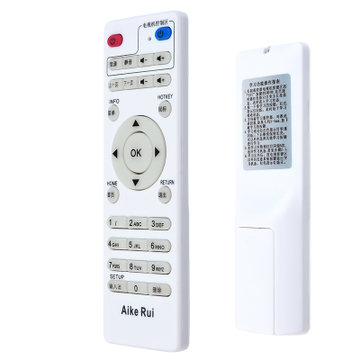 AikeRui艾科瑞 A8 A11A16 A300 A16S 网络播放器/机顶盒遥控器(白色 遥控器)