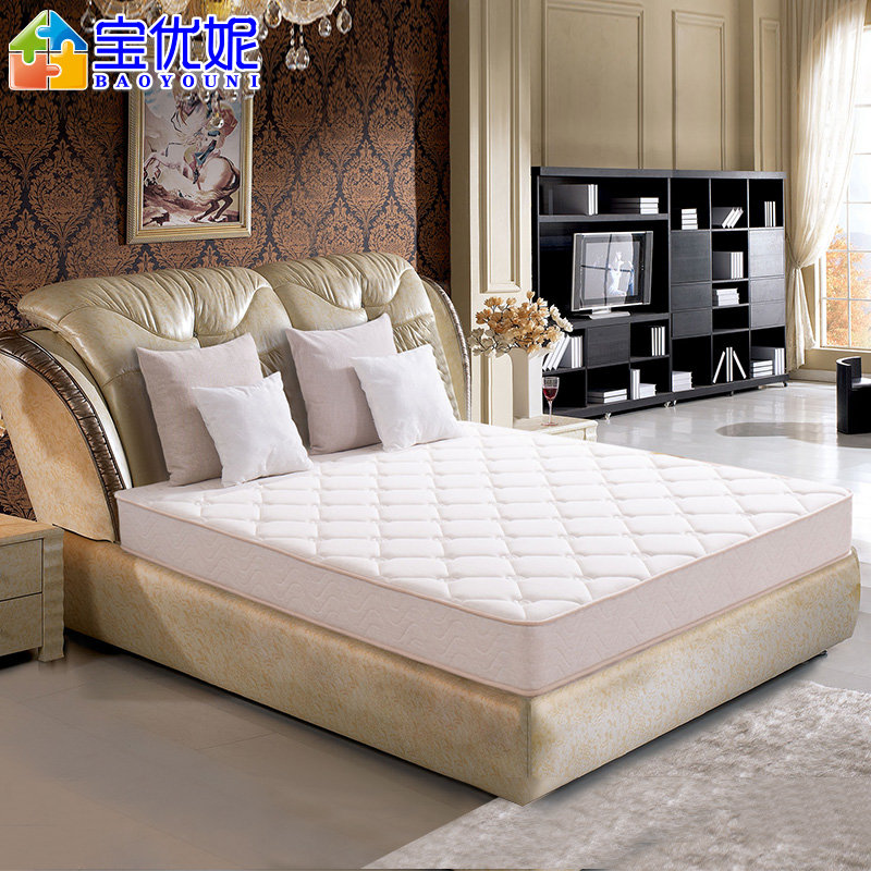宝优妮梦悠然床垫双面提花独立袋弹簧加厚棕胶家用床垫9133-5-6-7