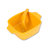 极牛环保安全可降解玉米型PLA儿童训练餐具欧美双重认证套装(橙色1 碗勺两件套)第5张高清大图