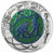 获奖币奥地利2014年绿色铌金属镶嵌彩色银币(12)生物进化论银铌币第2张高清大图