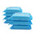 优乐琪抽纸卫生湿巾 小包便携装20片*7包装 清洁成人儿童通用(白色 纯植物精华萃取)(美)(蓝色)第5张高清大图