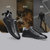 Zero零度男鞋2021新品板鞋男士小白鞋时尚休闲皮鞋子(黑色 38)第6张高清大图