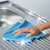 德国  Leifheit 进口家用百洁布 厨房抹布纤维布洗碗布家居清洁布 多功能百洁布 国美厨空间(蓝色)第5张高清大图