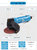 锐高4寸多功能磨光机工业级抛光打磨切割砂轮角磨机气动工具100mm(UG-110F套餐十一(蓝))第5张高清大图