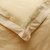 富安娜家纺婚庆床品套件棉粘大提花四件套 爱的华尔兹(黄 1.8m(6英尺)床)第3张高清大图