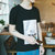 夏季男士短袖t恤男圆领韩版夏天青年修身打底衫印花棉半袖体恤(黑 色)第4张高清大图