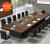 云艳现代简约大型办公会议桌YY-LH091员工培训桌公司会议室桌 5米（18人位）第4张高清大图