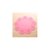 玫瑰花加厚硅胶隔热垫 镂空玫瑰碗垫盘垫杯垫 简约圆形硅胶杯垫(紫色 中号)第5张高清大图