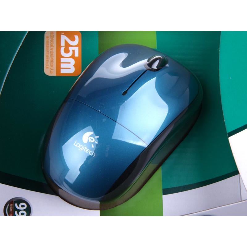 罗技logitechm215无线鼠标蓝色