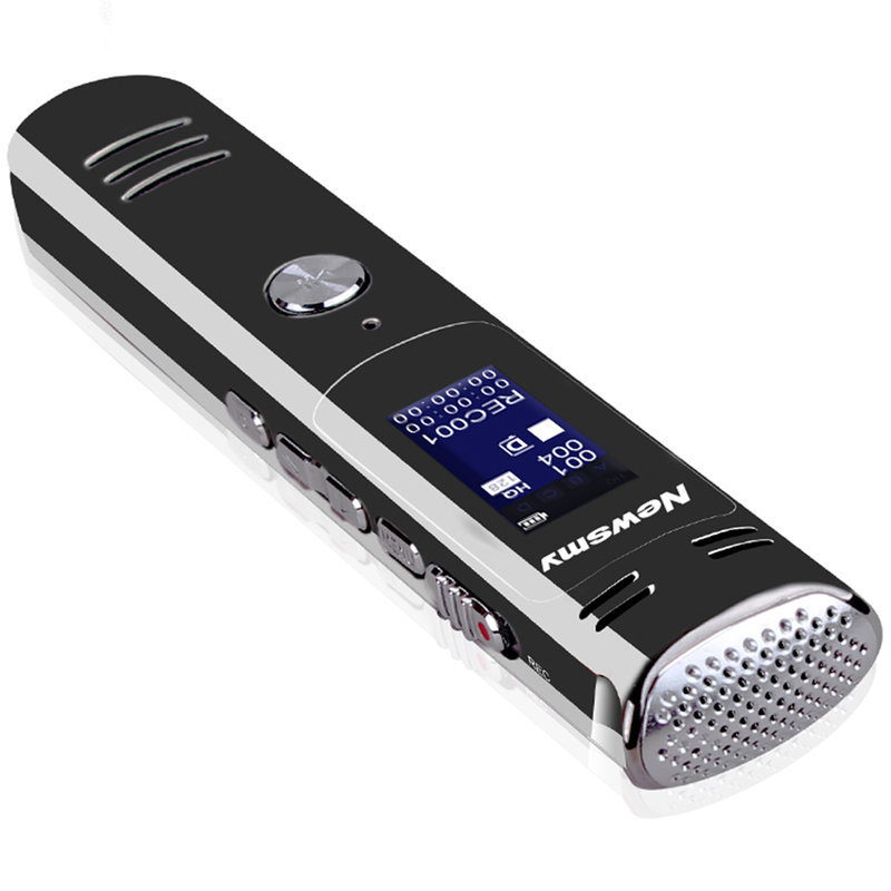 纽曼录音笔rv28 32g 浅锖色 专业高清降噪转文字学生上课用小型迷你小