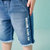 巴拉巴拉儿童男童裤子牛仔裤蓝色小童宝宝短裤夏装2018新款童装潮第5张高清大图