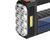 苏识 8灯带太阳能充电手电筒（计价单位：个）黑(默认 默认)第3张高清大图