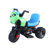 小熊猫儿童电动车三轮摩托车宝宝童车带音乐电动三轮车(七彩闪光黑白色)第3张高清大图