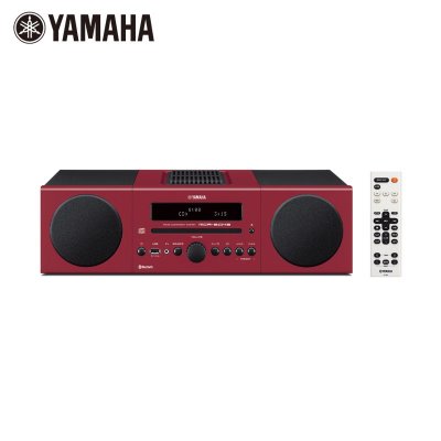 Yamaha/雅马哈 MCR-B043 无线蓝牙音响 CD播放器 桌面台式组合音响家用低音炮音箱(橙色)