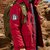 新款男士休闲外套两件套夹克户外冲锋衣可卸内胆夹克9799(红色 M)第5张高清大图