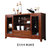 御品工匠现代中式简约时尚家具北欧乌金木色餐柜 实木餐边柜K0816(1.6米餐边柜（全实木）)第5张高清大图