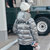 童装儿童羽绒服男女童冬季轻薄连帽外套中大童2021新款洋气上衣潮  BJ106(BJ106银色-男童 100cm)第5张高清大图