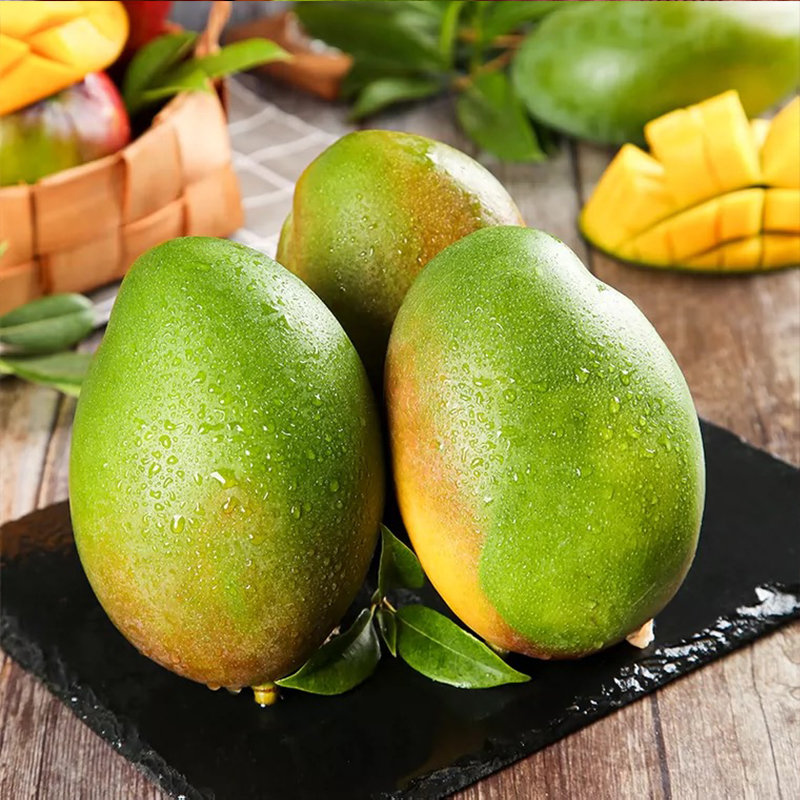 四川攀枝花凯特芒果大果9斤单果400600g9斤