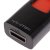 趣玩 创意环保USB充电打火机最小的电子点烟器(黑配红)第3张高清大图