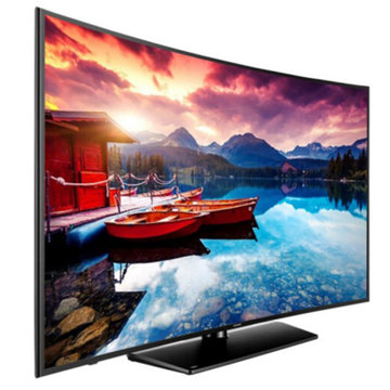 三星（SAMSUNG）UA55KUC31SJXXZ 55英寸 4K超高清HDR功能 曲面智能LED液晶电视 客厅电视