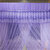 黛丝丹奴 蚊帐三开门1.5m1.8米床双人不锈钢落地加密加厚蚊帐 流星花园(紫色 1.8x2m（25mm支架）)第5张高清大图