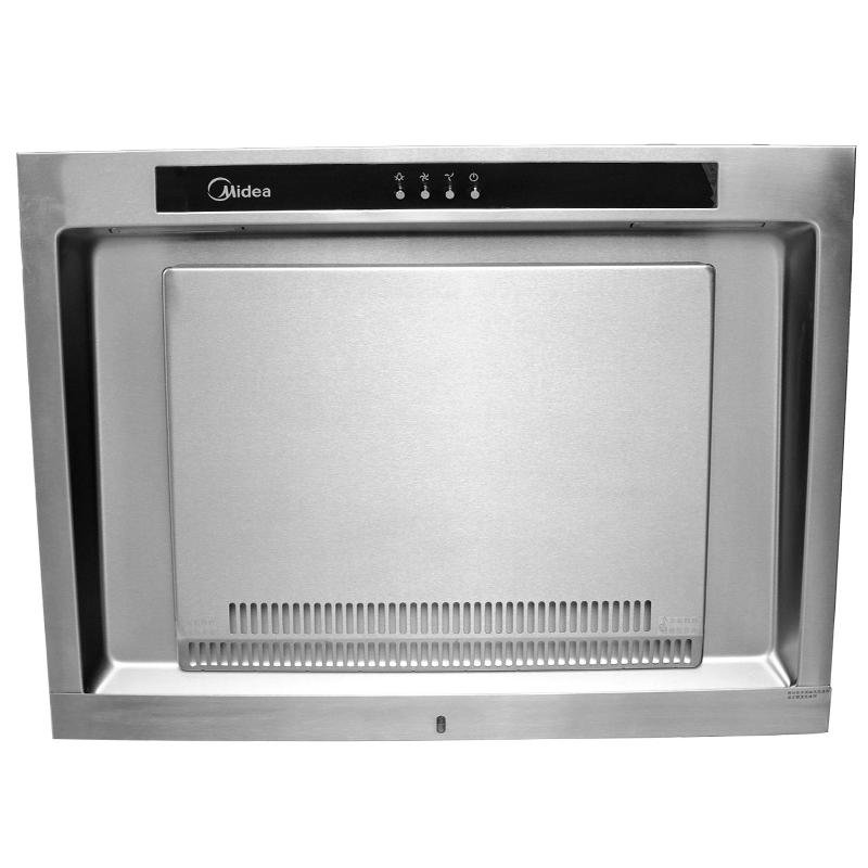 美的(midea)cxw-200-dj103油煙機(側吸式油煙機 600目拉絲不鏽鋼面板