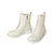 森达2021冬季新款商场同款时尚串珠休闲粗跟女中筒马丁靴4AV01DZ1(米白 34)第3张高清大图