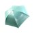 天堂波光粼粼3351E三折超轻防紫外线遮阳伞（绿色）（轻巧迷你蕾丝花边）第2张高清大图