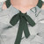 VEGININA 蝴蝶结系带上衣雪纺衫女短袖 9454(绿色 XXL)第4张高清大图