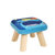 缘诺亿 蘑菇创意换鞋凳儿童矮凳四脚方凳可拆洗家居凳实木卡通凳ht-005#(橘色 24小时内发货)第4张高清大图