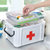 家用医药箱家庭急救箱 多层药品收纳箱儿童宝宝药箱(白色 特大号)第4张高清大图