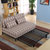 多功能沙发床可折叠拆沙发床 可拆洗洗布艺床小户型沙发床1.2米双人床可以折叠沙发床(芭比格调 1.2*1.95米)第2张高清大图