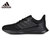 阿迪达斯运动鞋男鞋2021夏季新款网面休闲鞋健身训练跑步鞋(黑色 40.5)第5张高清大图