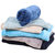 伊慕YIMU 多功能法兰绒毛毯毛巾床上用品薄被子毯子(颜色随机（纯色）)第2张高清大图